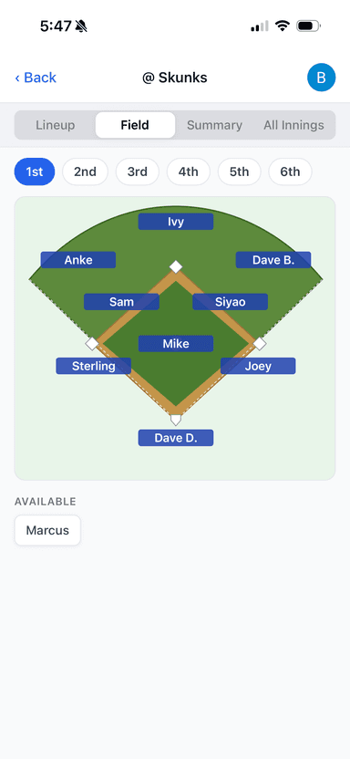 Field visualization